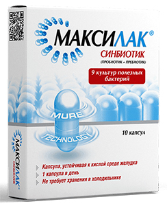 МАКСИЛАК капс. N10 Danisco France SAS