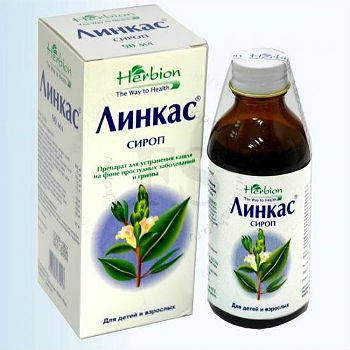 ЛИНКАС 120мл сироп Herbion Pakistan Privet Limited