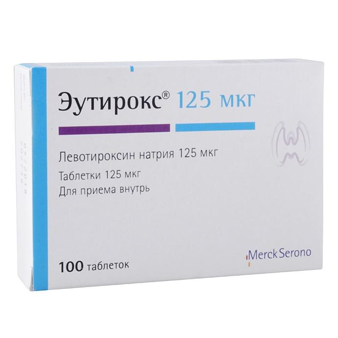 ЭУТИРОКС 125мкг N100 таб. Merck KGaA