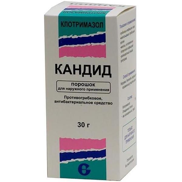 КАНДИД 1% 30г порошок Гленмарк