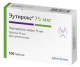 ЭУТИРОКС 75мкг N100 таб. Merck KGaA