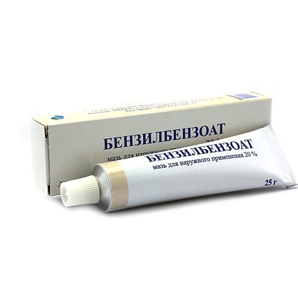 БЕНЗИЛБЕНЗОАТ 20% 25г мазь д/наружного применения Тульская фармацевтическая фабрика ООО