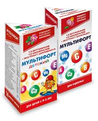 МУЛЬТИФОРТ таб. шипучие д/взрослых N14 СантэФарм