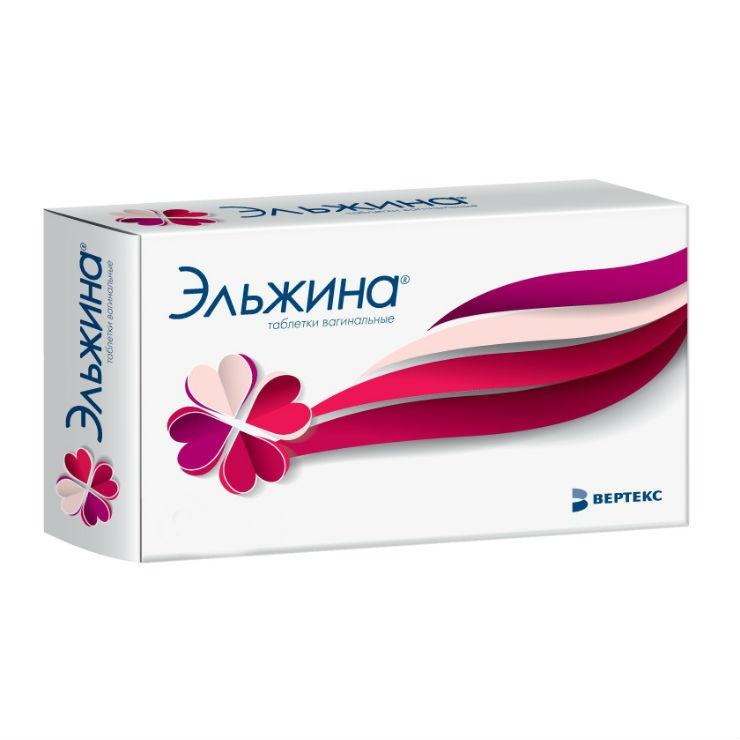 ЭЛЬЖИНА N9 таб. вагинальные Вертекс
