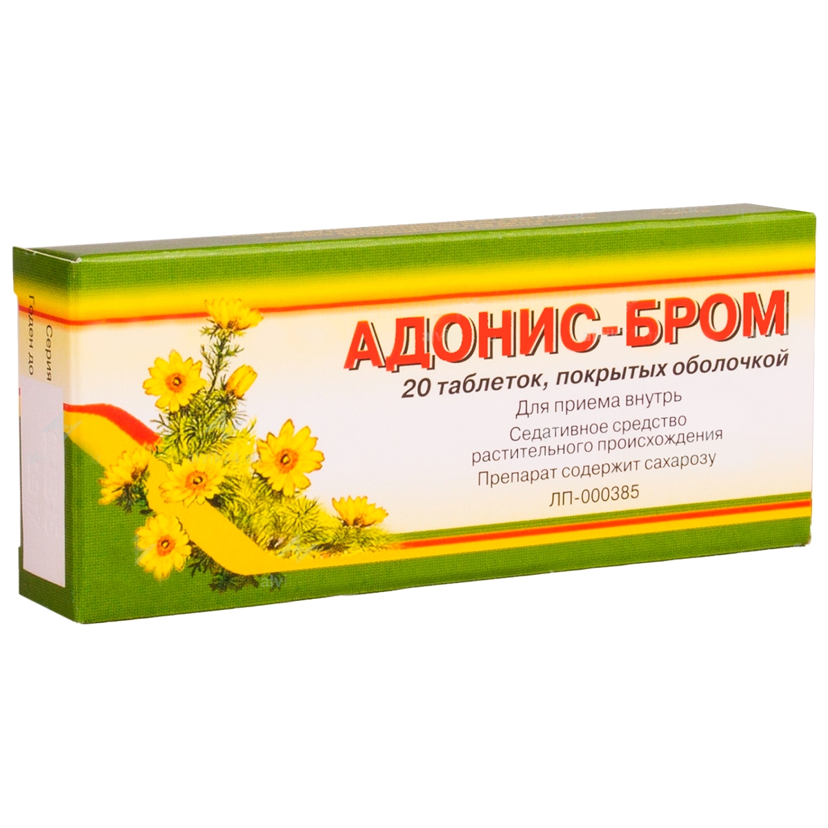 АДОНИС-БРОМ N20 таб. покрытые оболочкой Вифитех ЗАО