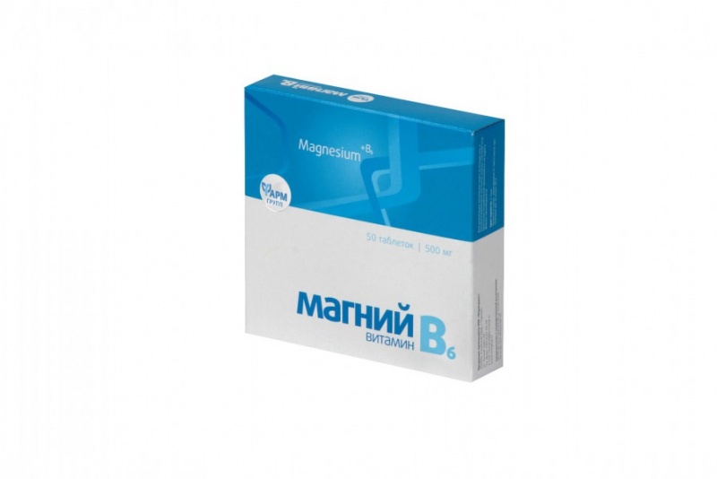 МАГНИЙ В6 - ФОРТЕ таб. N50 Фармгрупп