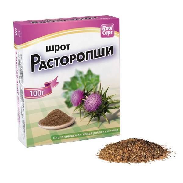 РАСТОРОПША шрот 100г РеалКапс