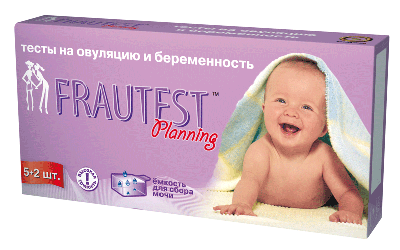 ФРАУТЕСТ ПЛАННИНГ тест на овуляцию N5+2 теста для определения беременности Аксиом ГмбХ