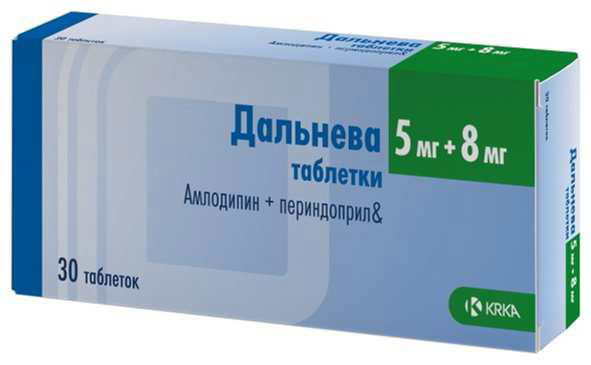 ДАЛЬНЕВА 5мг+8мг N30 таб. КРКА-Рус