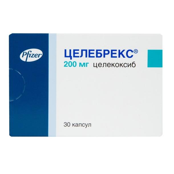 ЦЕЛЕБРЕКС 200мг N30 капс. Pfizer Pharmaceuticals LLC