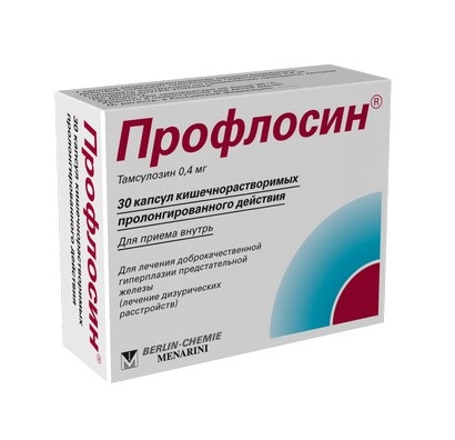 ПРОФЛОСИН 0,4мг N30 капсулы кишечнорастворимые с пролонгированным высвобождением Синтон Испания С.Л.