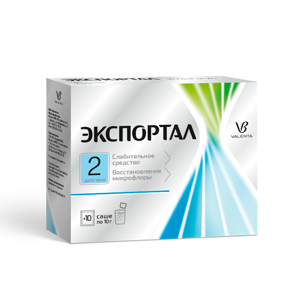 ЭКСПОРТАЛ 10г N10 порошок д/приготовления р-ра д/приема внутрь пак. Вилар Фармцентр