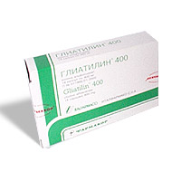 ГЛИАТИЛИН 400мг N14 капс. Италфармако