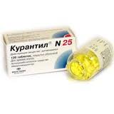 КУРАНТИЛ N 25мг N120 таб. Берлин-Хеми