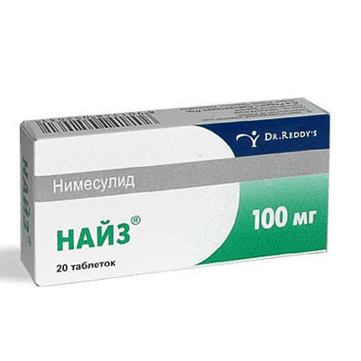 НАЙЗ 100мг N20 таб. Dr. Reddy.s Laboratories Ltd.
