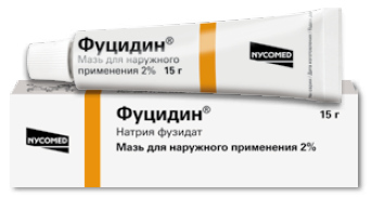 ФУЦИДИН 2% 15г крем д/наружного применения Leo Laboratories Limited
